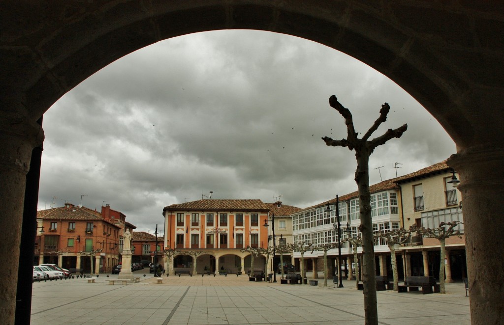 Foto: Plaza Mayor - Villadiego (Burgos), España