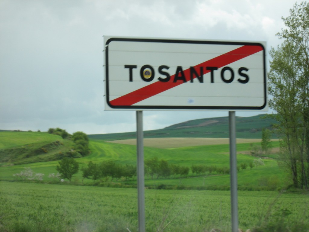 Foto: Fin del pueblo - Tosantos (Burgos), España