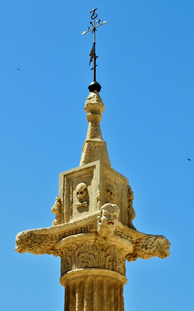 Foto: Rollo de justicia - Vadocondes (Burgos), España