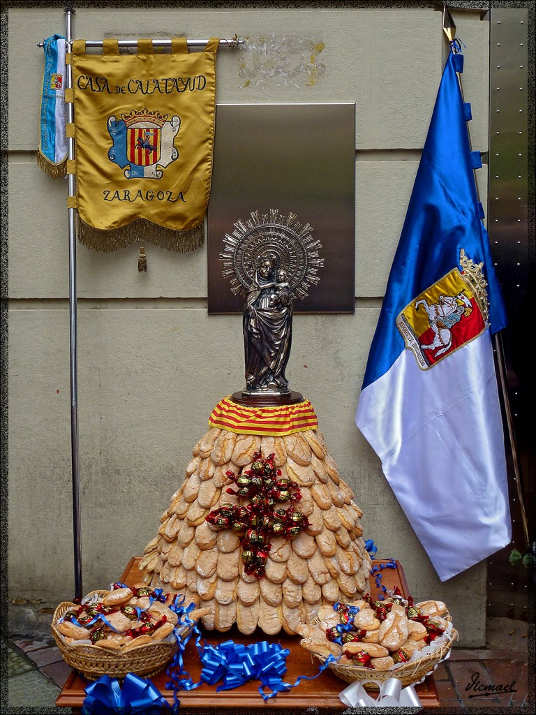 Foto: 141013-11 OFRENDA FRUTOS - Zaragoza (Aragón), España