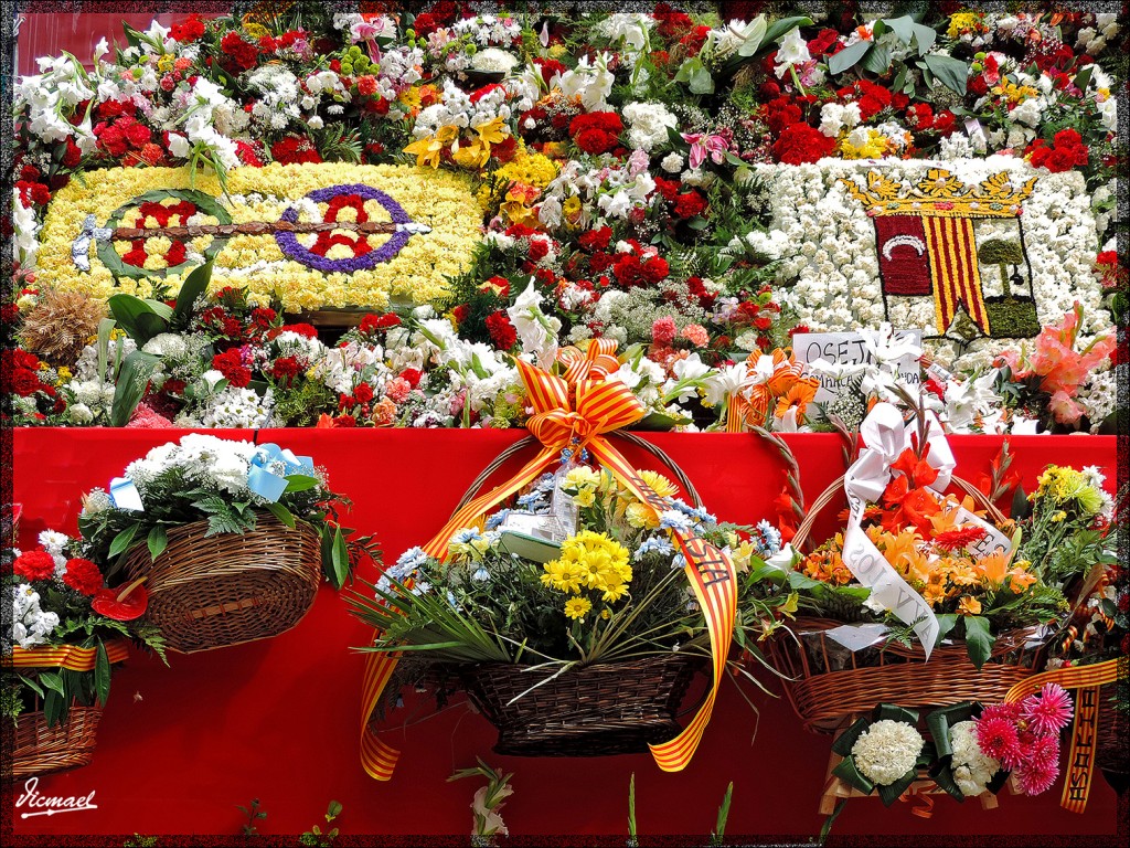 Foto: 141015-25 OFRENDA FLORES - Zaragoza (Aragón), España