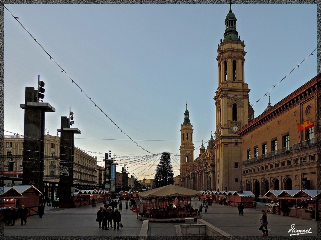 Foto: 141202-05 PLAZA DEL PILAR - Zaragoza (Aragón), España