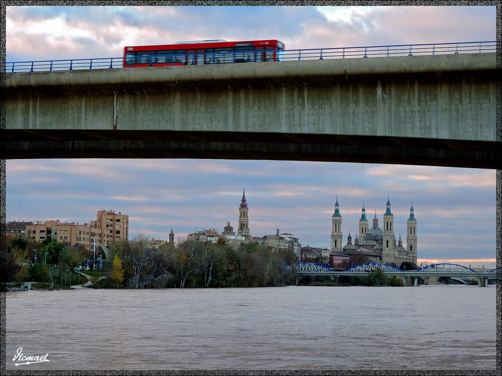 Foto: 141210-05 ZARAGOZA RIO EBRO - Zaragoza (Aragón), España