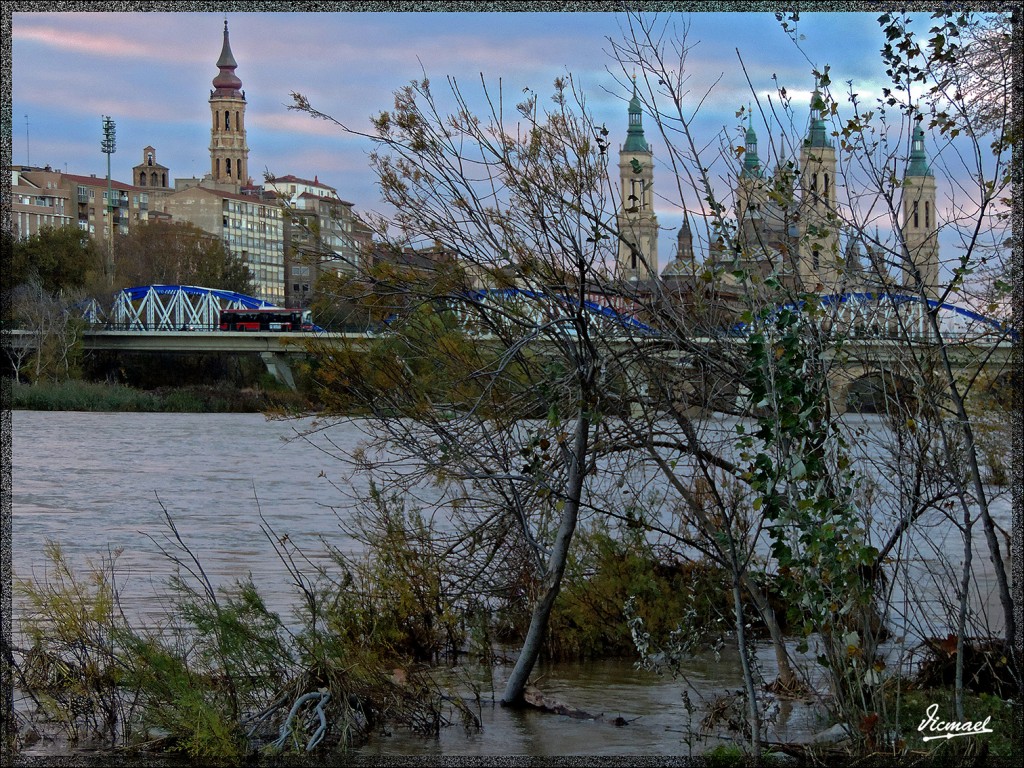 Foto: 141210-11 ZARAGOZA RIO EBRO - Zaragoza (Aragón), España