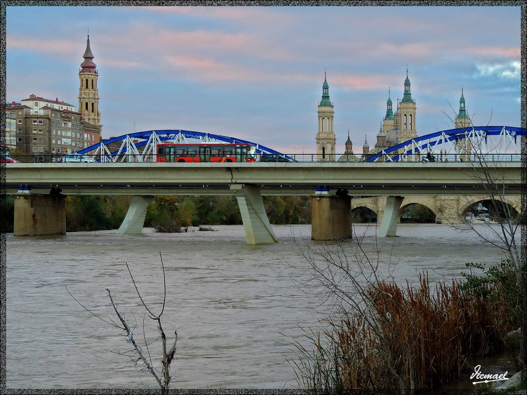 Foto: 141210-14 ZARAGOZA RIO EBRO - Zaragoza (Aragón), España