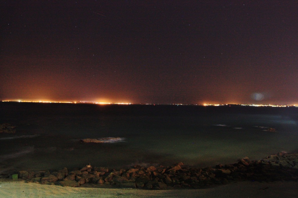 Foto: Vista nocturna - Cádiz (Andalucía), España