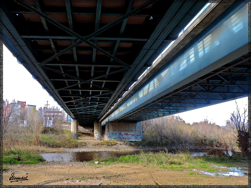 Foto: 141228-14 PUENTE SANTA ISABEL - Zaragoza (Aragón), España