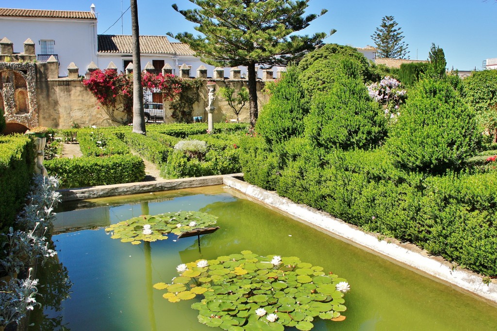 Foto: Jardín del palacio de los Ribera - Bornos (Cádiz), España