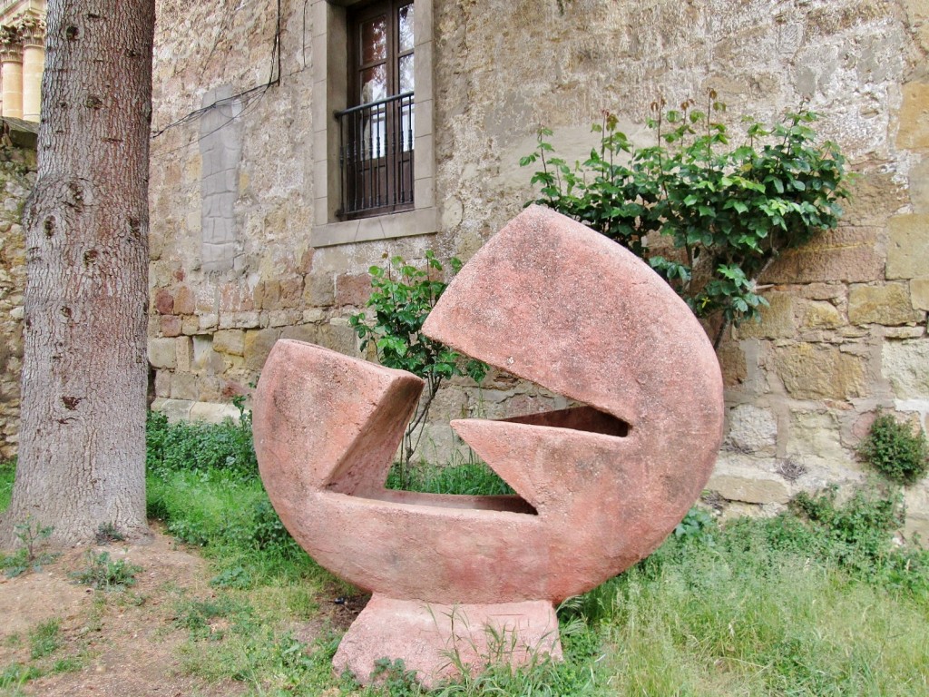 Foto: Escultura - Oña (Burgos), España