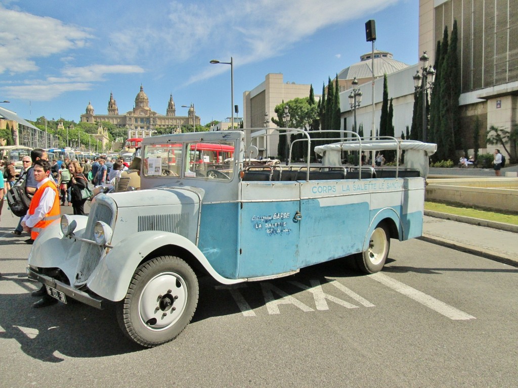 Foto: Exposición de Autobuses - Barcelona (Cataluña), España