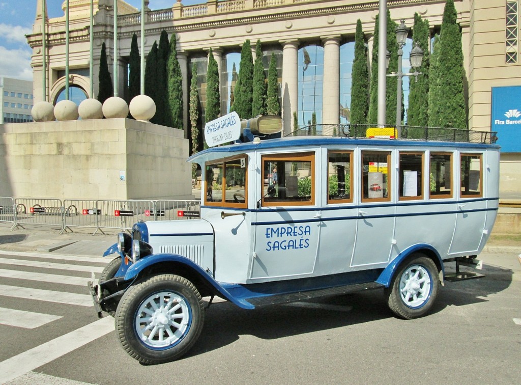 Foto: Exposición de Autobuses - Barcelona (Cataluña), España