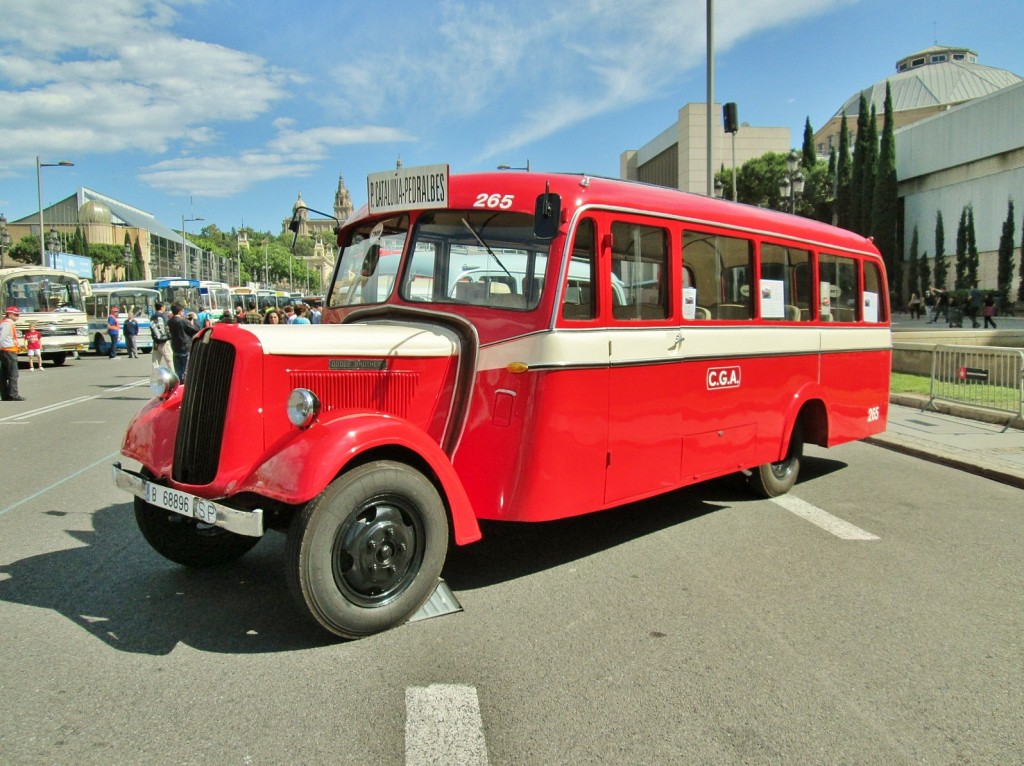 Foto: Exposición de Autobuses - Barcelona (Cataluña), España