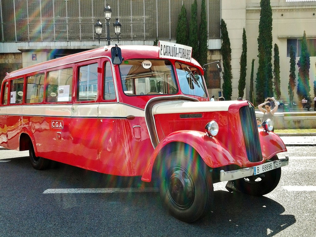 Foto: Exposición de Autobuses - Barcelona (Cataluña), España