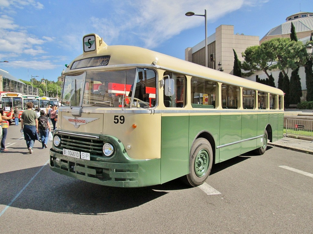 Foto: Exposición de Autobuses - Barcelona (Cataluña), España