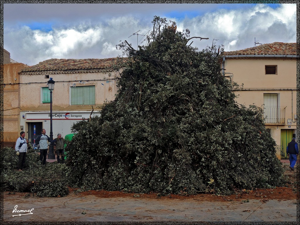 Foto: 140201-18 HOGUERA SAN BLAS - Alconchel De Ariza (Zaragoza), España