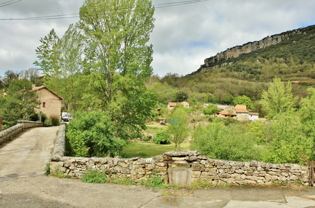 Foto: Vista del pueblo - Valdelateja (Burgos), España