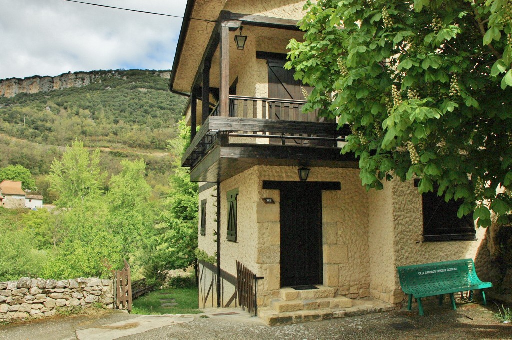 Foto: Vista del pueblo - Valdelateja (Burgos), España