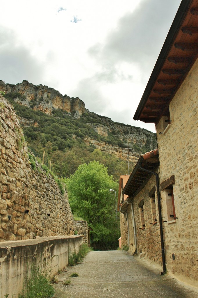 Foto: Vista del pueblo - Valdelateja (Burgos), España