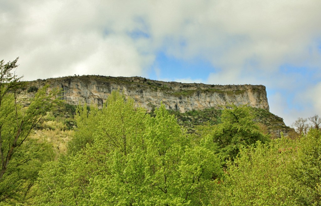 Foto: Vista desde el pueblo - Valdelateja (Burgos), España