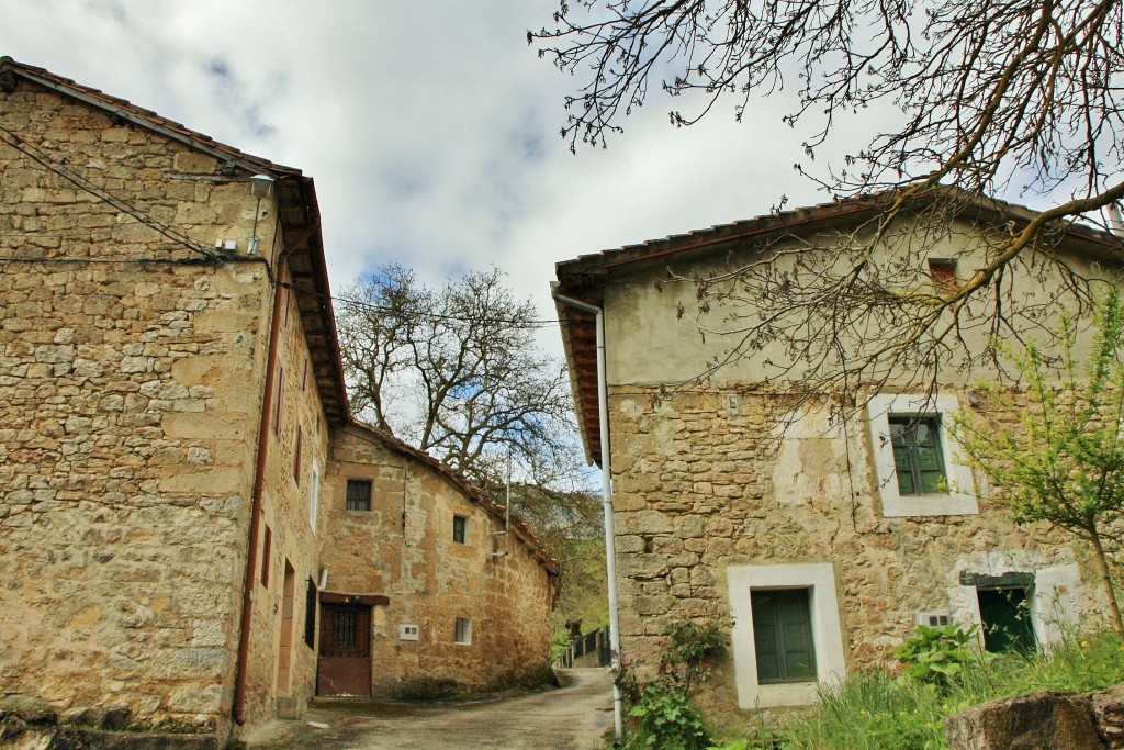 Foto: Vista del pueblo - Valdelateja (Burgos), España