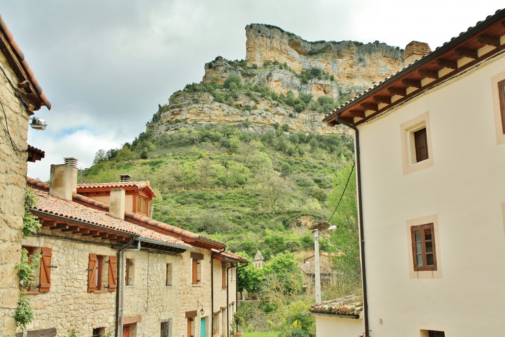 Foto: Vista del pueblo - Valdelateja (Burgos), España