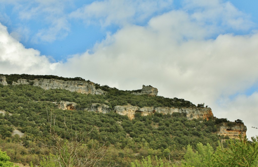 Foto: Vista desde el pueblo - Valdelateja (Burgos), España