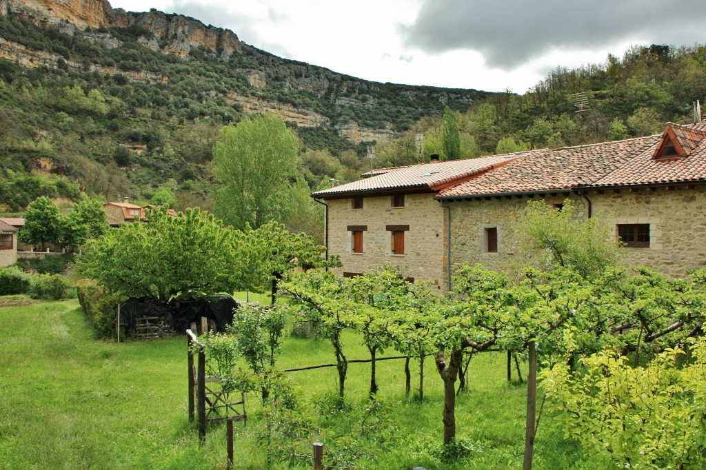 Foto: Vista del pueblo - Valdelateja (Burgos), España