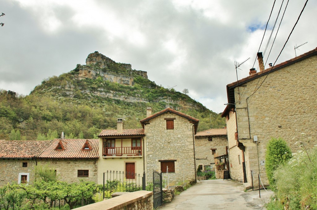 Foto: Vista del pueblo - Valdelateja (Burgos), España