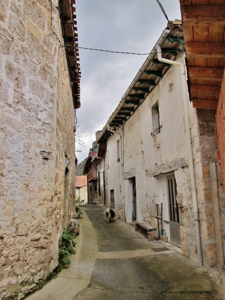 Foto: Vista del pueblo - Quintanilla Escalada (Burgos), España