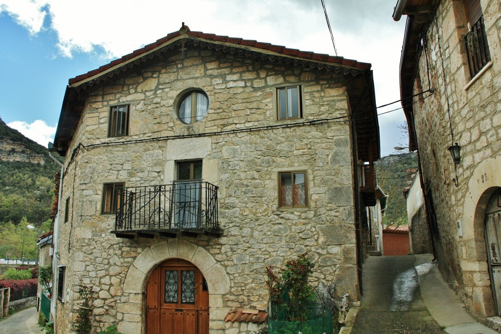 Foto: Vista del pueblo - Quintanilla Escalada (Burgos), España