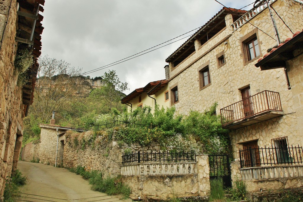 Foto: Vista del pueblo - Quintanilla Escalada (Burgos), España