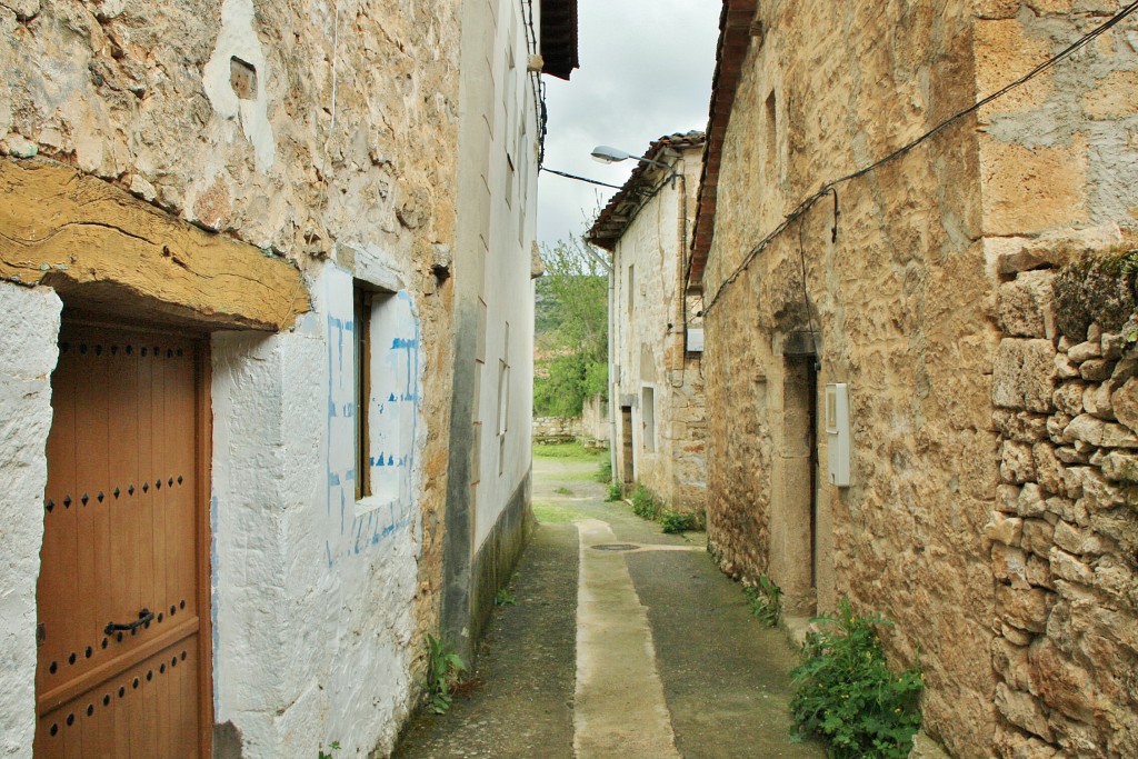 Foto: Vista del pueblo - Quintanilla Escalada (Burgos), España