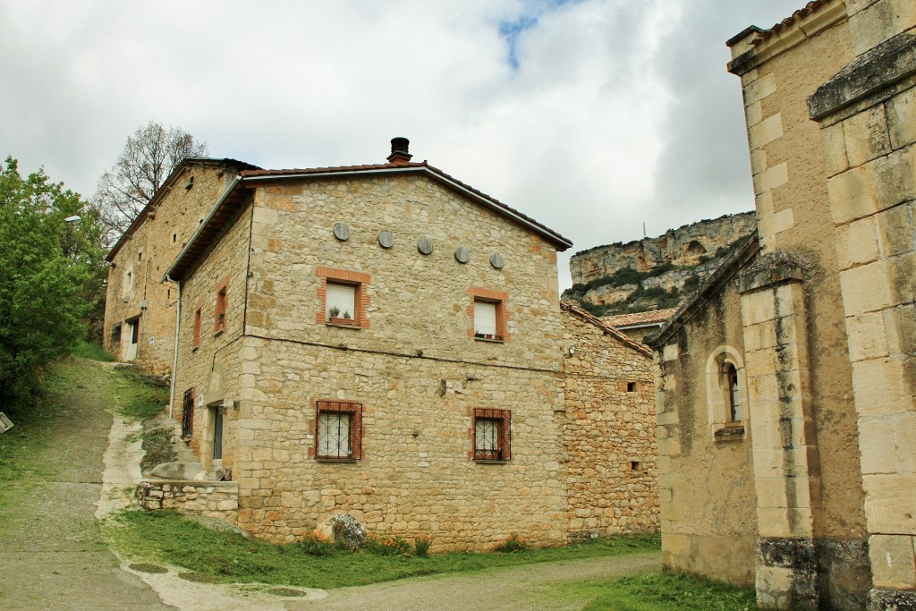 Foto: Vista del pueblo - Quintanilla Escalada (Burgos), España