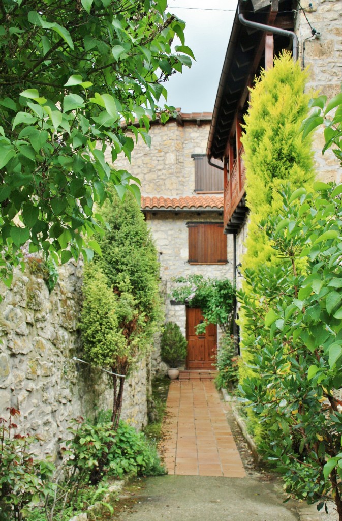 Foto: Vista del pueblo - Quintanilla Escalada (Burgos), España