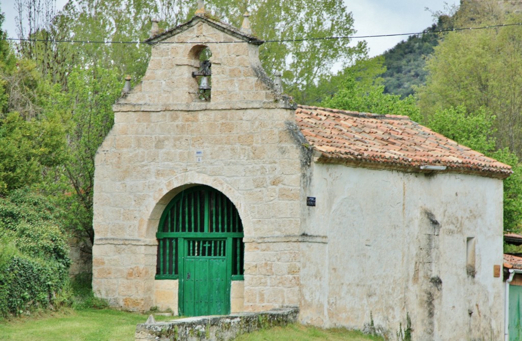 Foto: Vista del pueblo - Quintanilla Escalada (Burgos), España