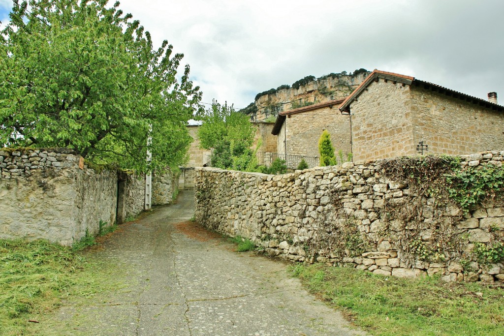 Foto: Vista del pueblo - Quintanilla Escalada (Burgos), España