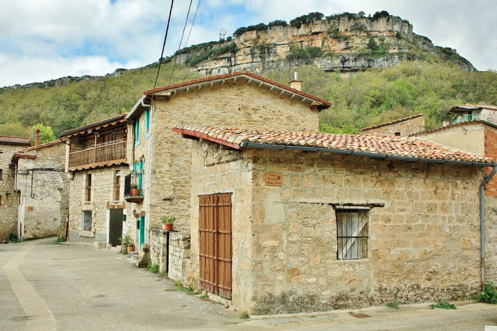 Foto: Vista del pueblo - Quintanilla Escalada (Burgos), España