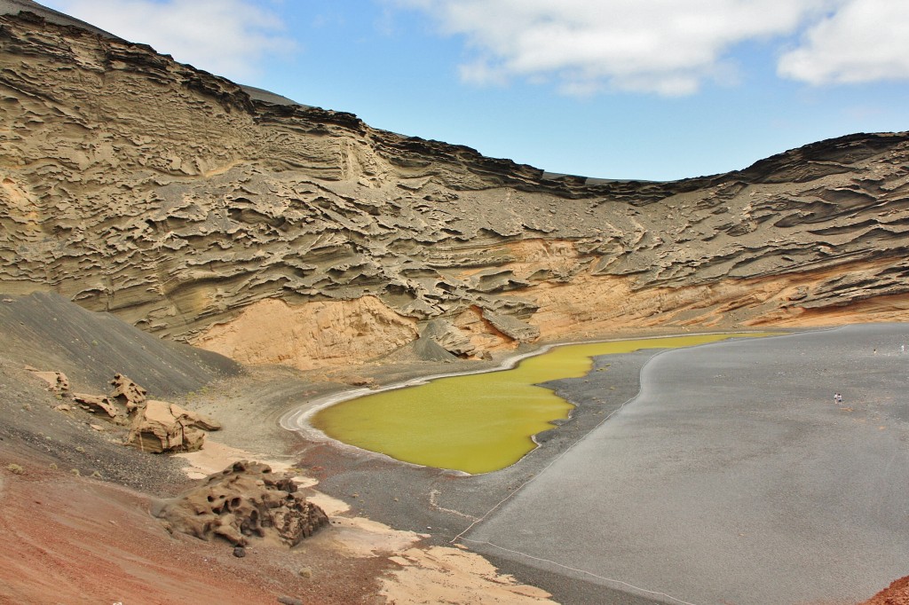 Foto: Laguna de los Clicos - El Golfo (Lanzarote) (Las Palmas), España