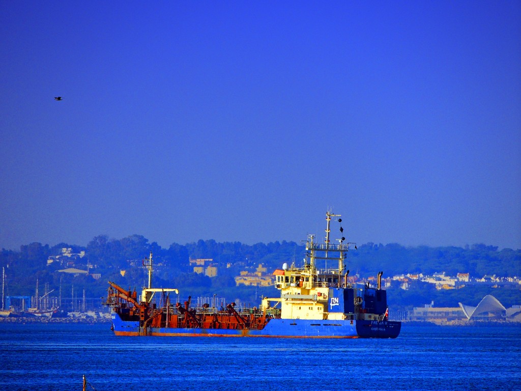 Foto: Fondeo en la Bahía - Cádiz (Andalucía), España