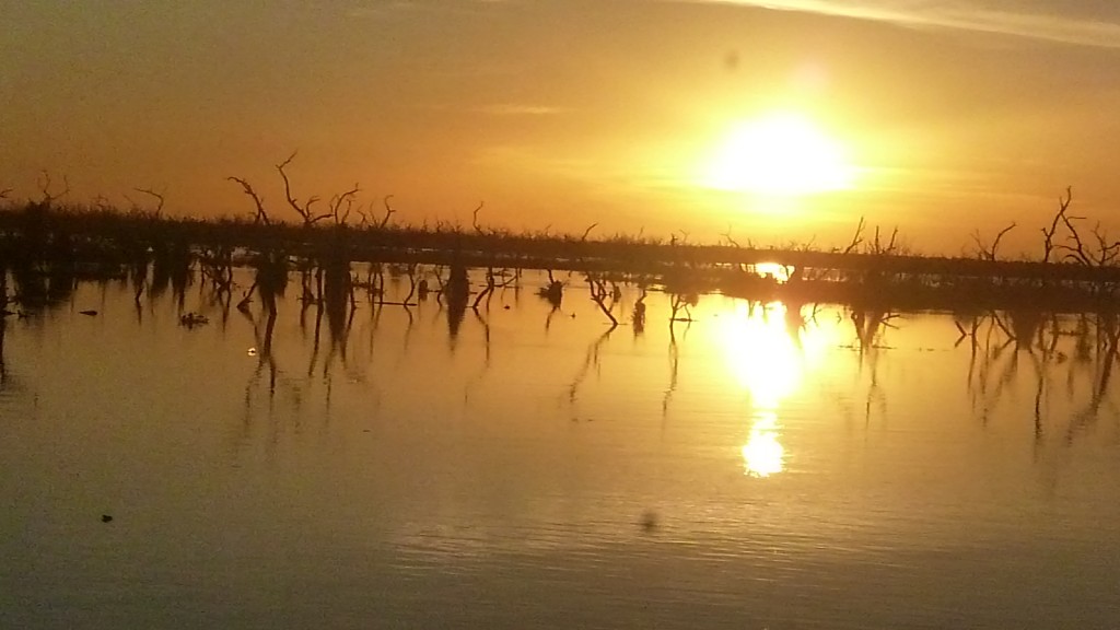 Foto: Atardecer Bañado  La Estrella - Las Lomitas (Formosa), Argentina