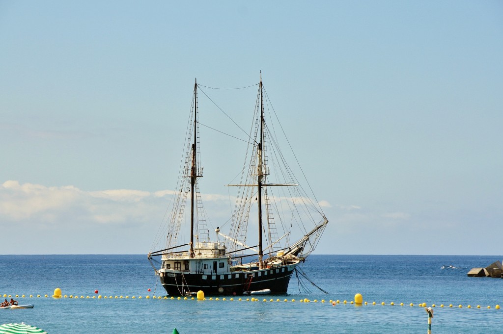 Foto: Barco turístico - Los Cristianos (Santa Cruz de Tenerife), España