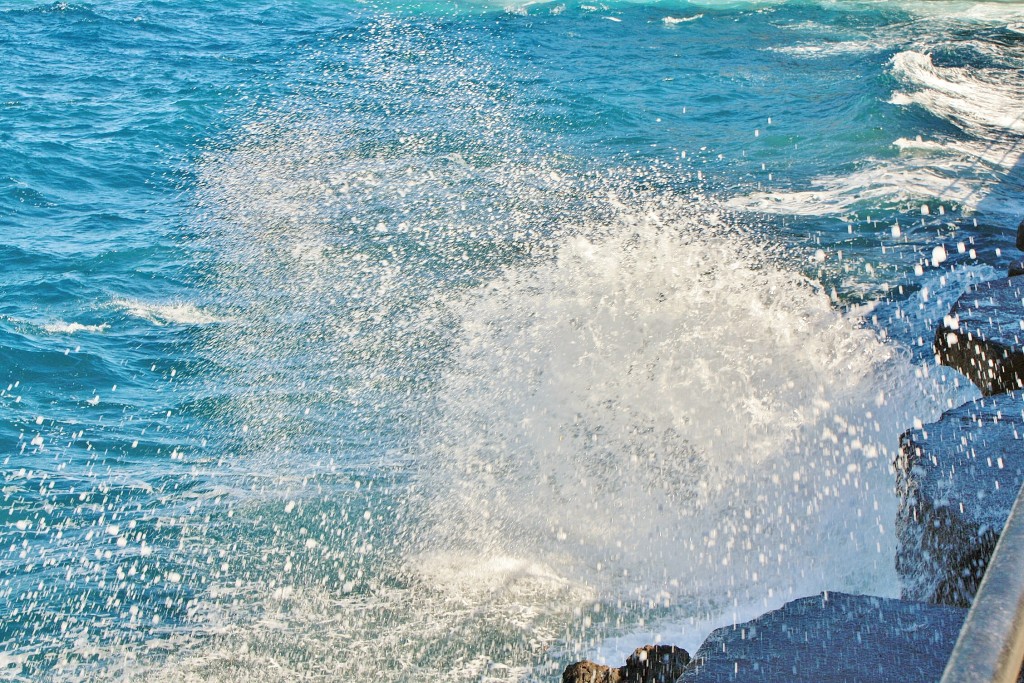 Foto: Oleaje - Candelaria (Santa Cruz de Tenerife), España