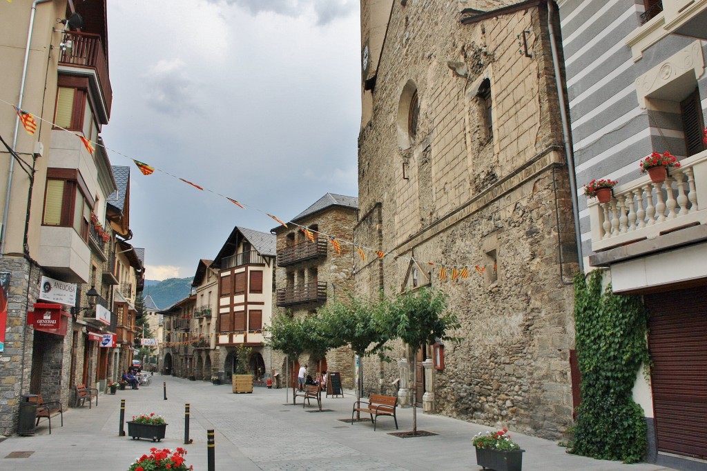 Foto: Centro histórico - Esterri d´Aneu (Lleida), España