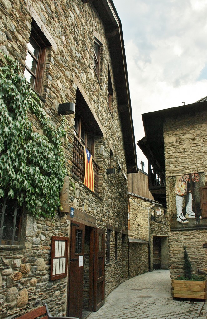 Foto: Centro histórico - Esterri d´Aneu (Lleida), España