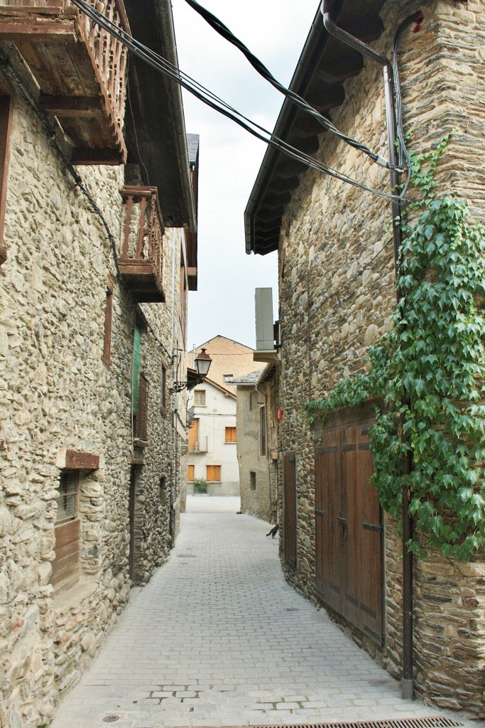 Foto: Centro histórico - Esterri d´Aneu (Lleida), España