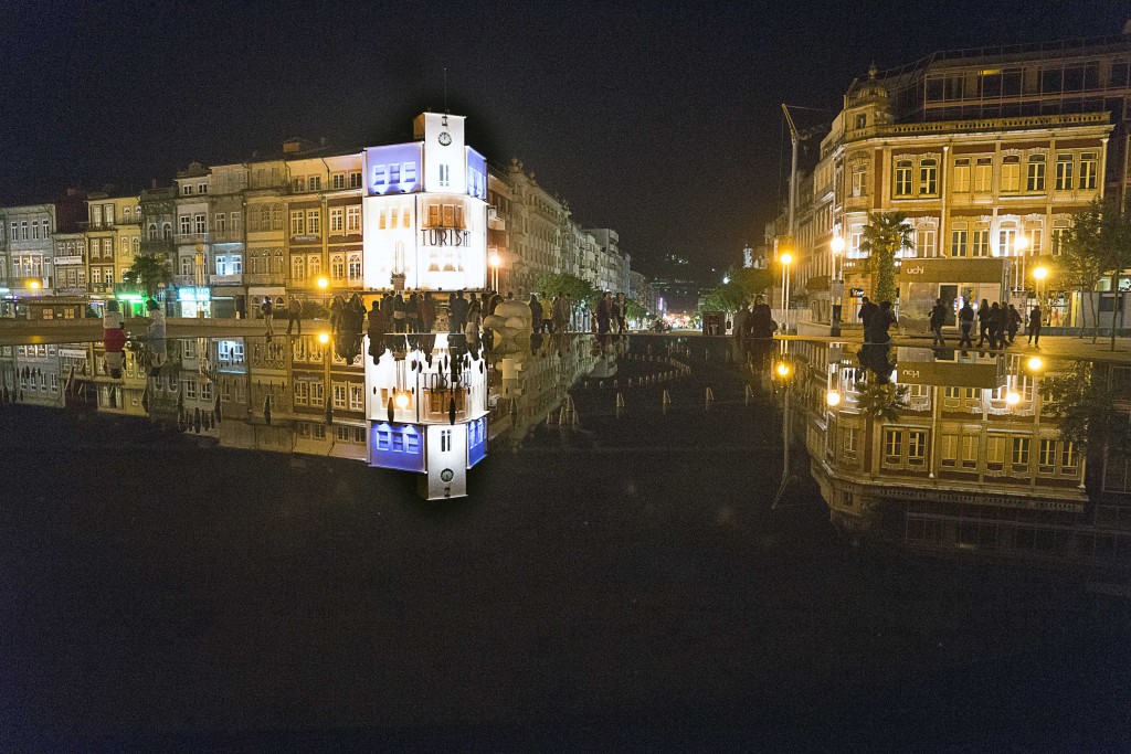 Foto: Reflejos. - Braga, Portugal