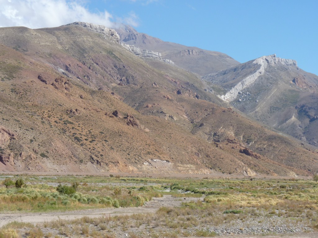 Foto: Bardas Blancas. - Malargüe (Mendoza), Argentina