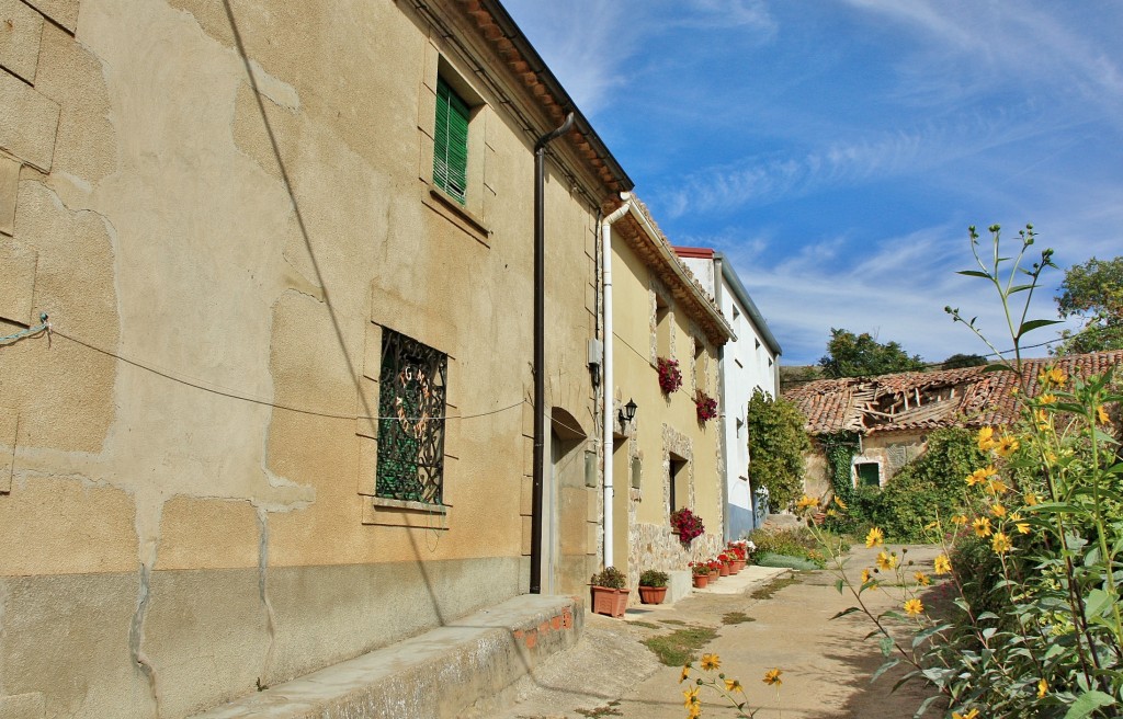 Foto: Vista del pueblo - Las Cuevas de Soria (Soria), España