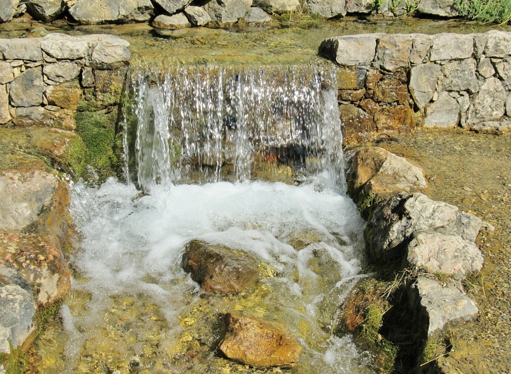 Foto: Nacimiento del rio Cardener - La Coma (Lleida), España