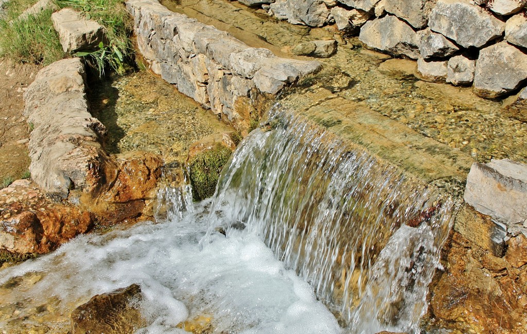 Foto: Nacimiento del rio Cardener - La Coma (Lleida), España